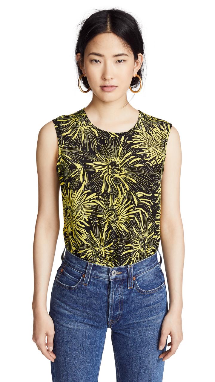Diane Von Furstenberg Sleeveless Shell Blouse