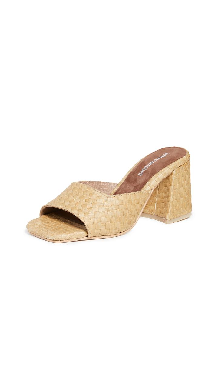 Jeffrey Campbell Melange 2 Block Heel Slides