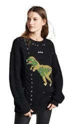 Coach 1941 Rexy Cable Knit Sweater