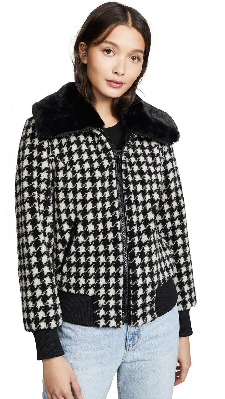 Jocelyn Teddy Bomber Jacket