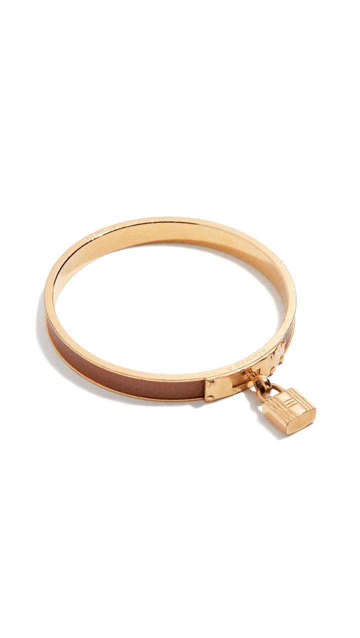 What Goes Around Comes Around Hermes Brn Epsom Kelly Bangle Bracelet