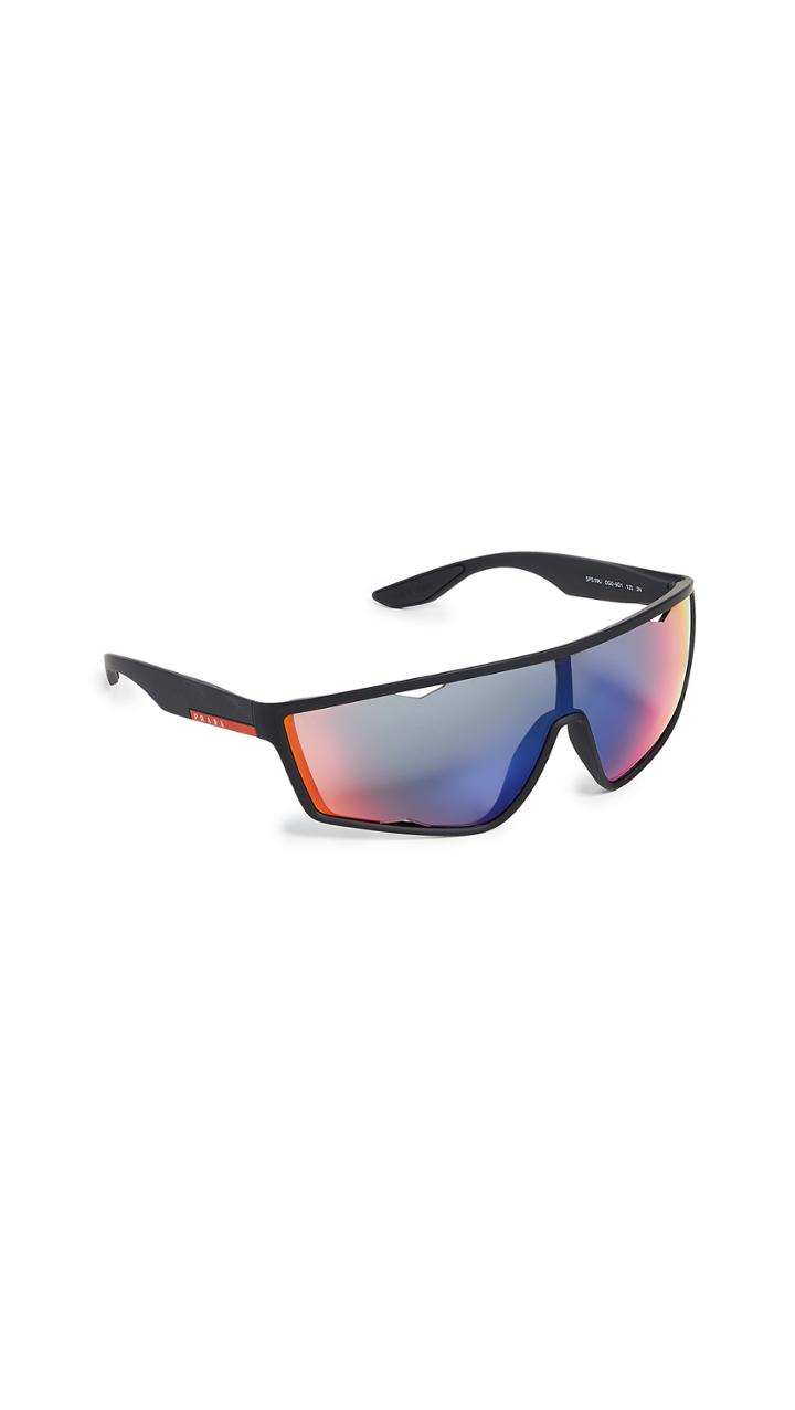 Prada Ps 09us Sporty Shield Sunglasses