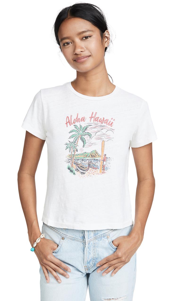 Re Done Aloha Classic Tee