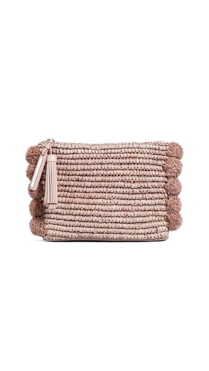 Loeffler Randall Tassel Pouch With Poms