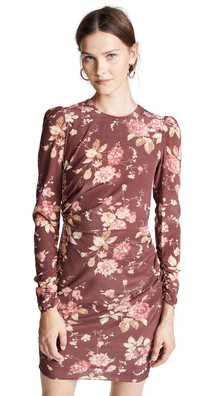 Zimmermann Unbridled Draped Mini Dress