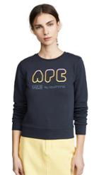 A P C Rainbow Sweatshirt