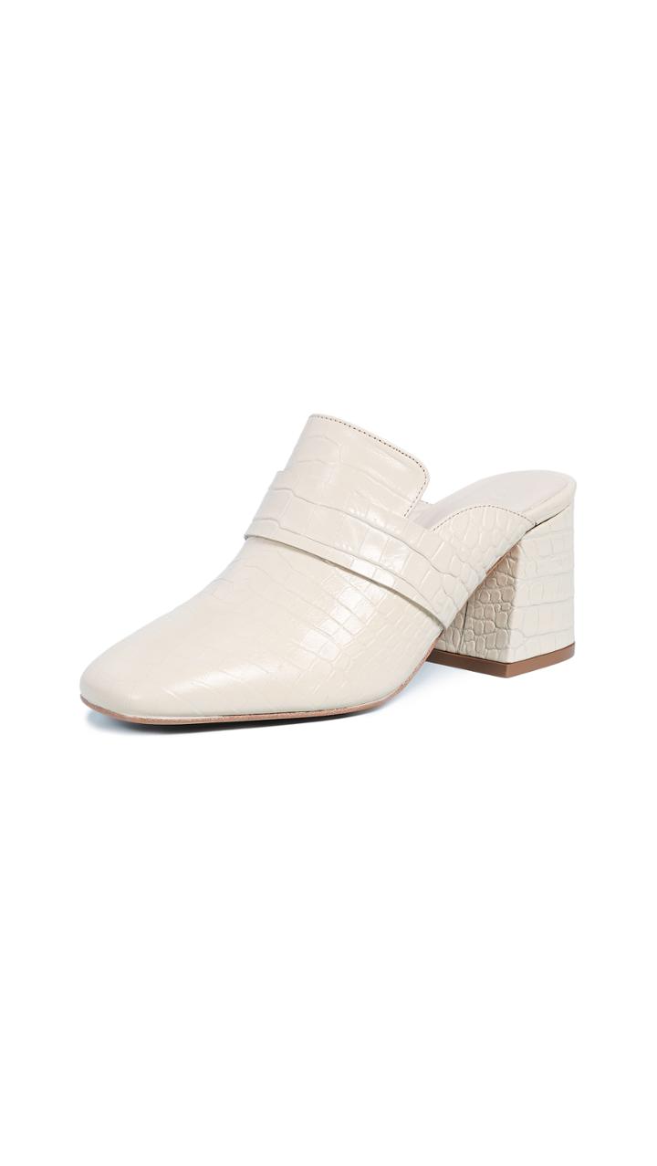 Freda Salvador Fire Block Heel Mules