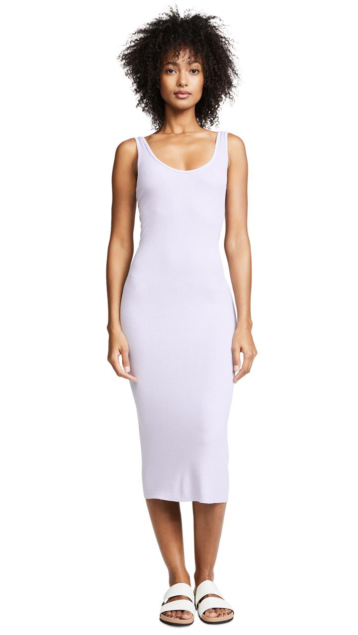 Enza Costa Rib Tank Dress