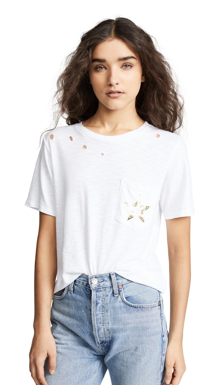 Chrldr Sega Stars Wide Pocket Tee