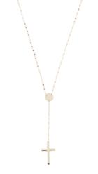 Lana Jewelry 14k Crossary Necklace