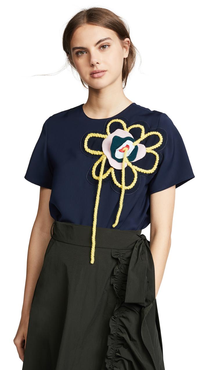 Mira Mikati Monster Stripe Tee
