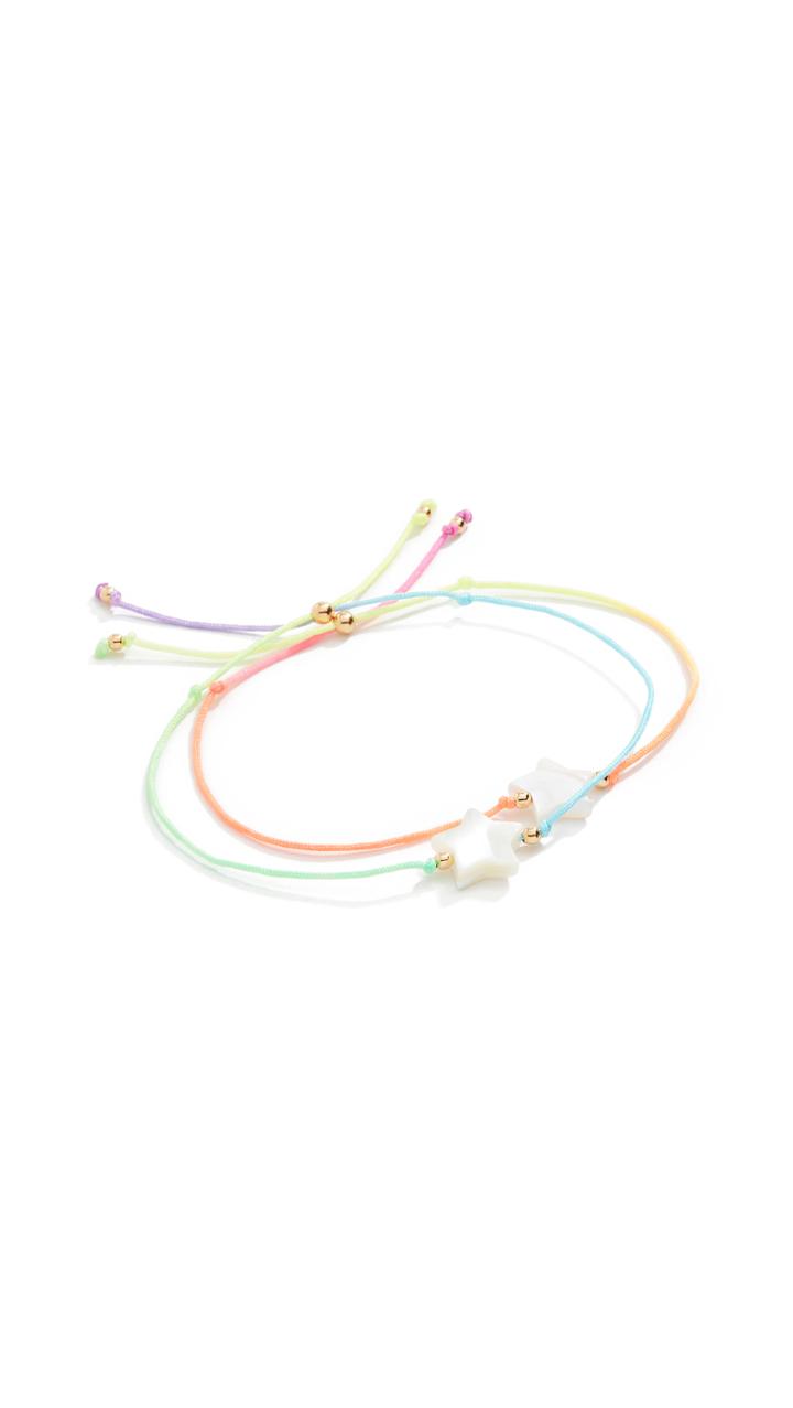 Venessa Arizaga Twin Stars Bracelet Set Of Two