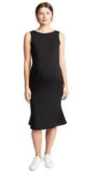 Ingrid Isabel Tulip Hem Ponte Maternity Dress