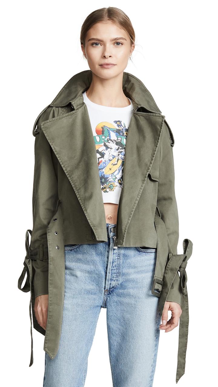 Anine Bing Aria Trench Coat