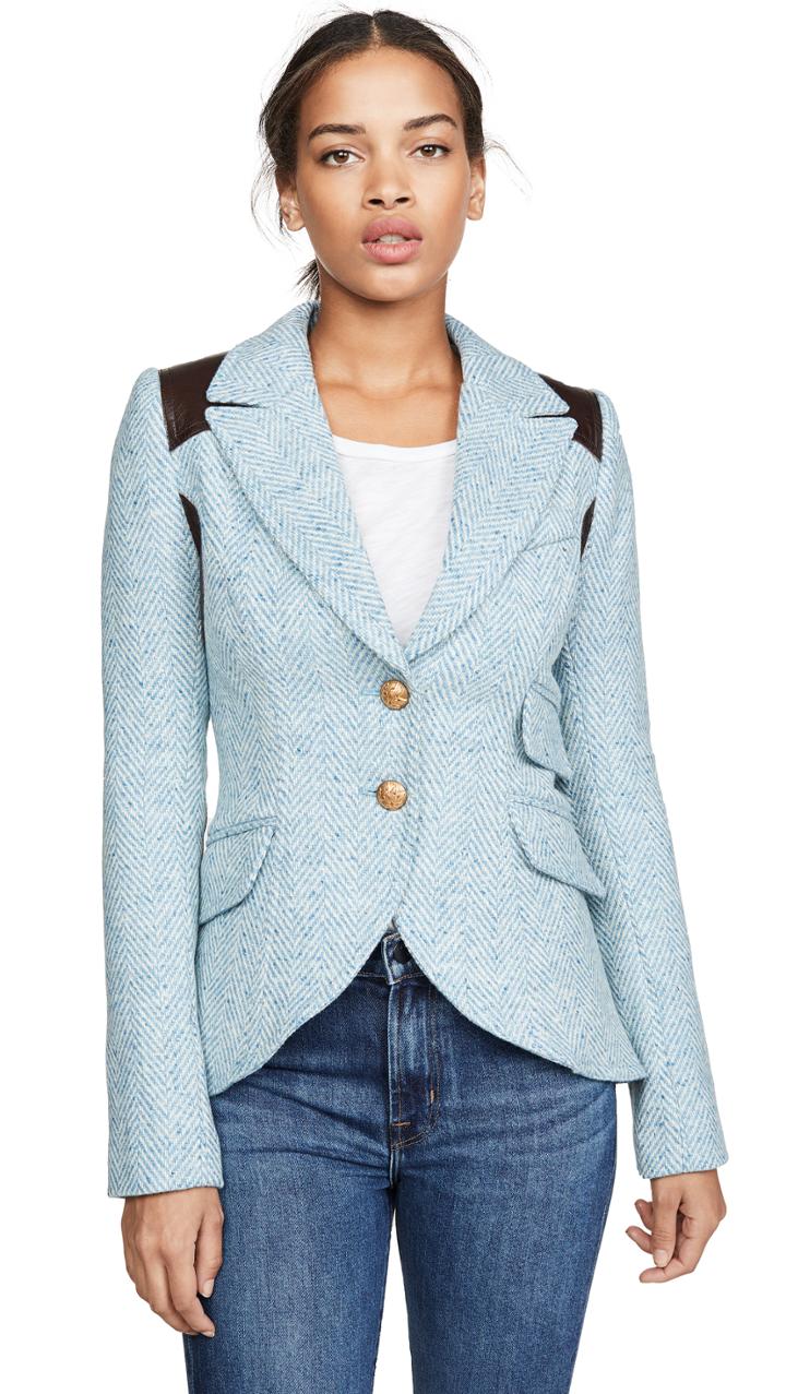 Smythe Rifle Patch Equestrian Blazer