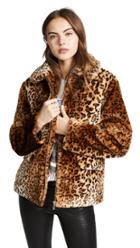 Anine Bing Molly Faux Fur Jacket