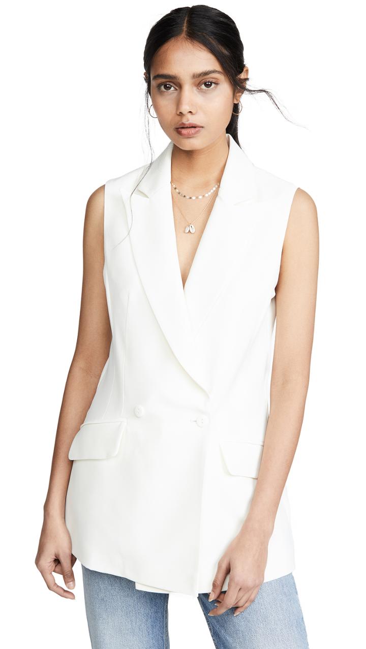 Amanda Uprichard Dixon Blazer Vest