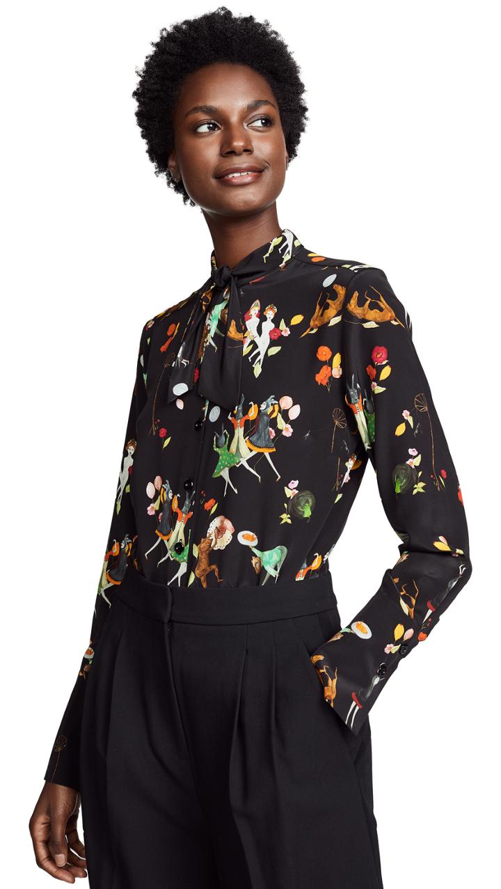 Vilshenko Vivienne Festive People Top