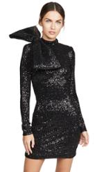 Rebecca Vallance Mica Long Sleeve Sequin Mini