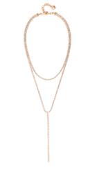 Baublebar Cup Chain Layered Lariat Necklace