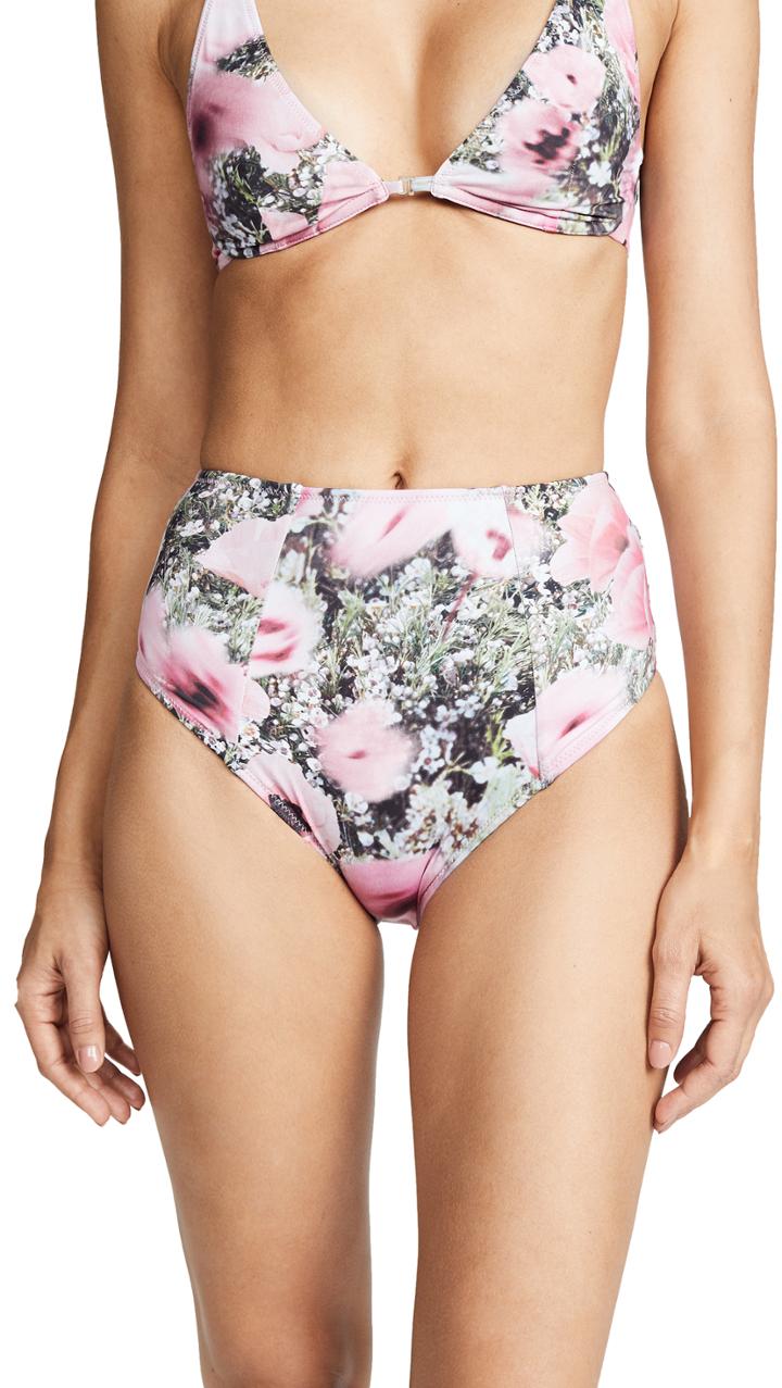 Fleur Du Mal High Waist Bikini Bottoms