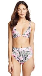 Fleur Du Mal High Waist Bikini Bottoms