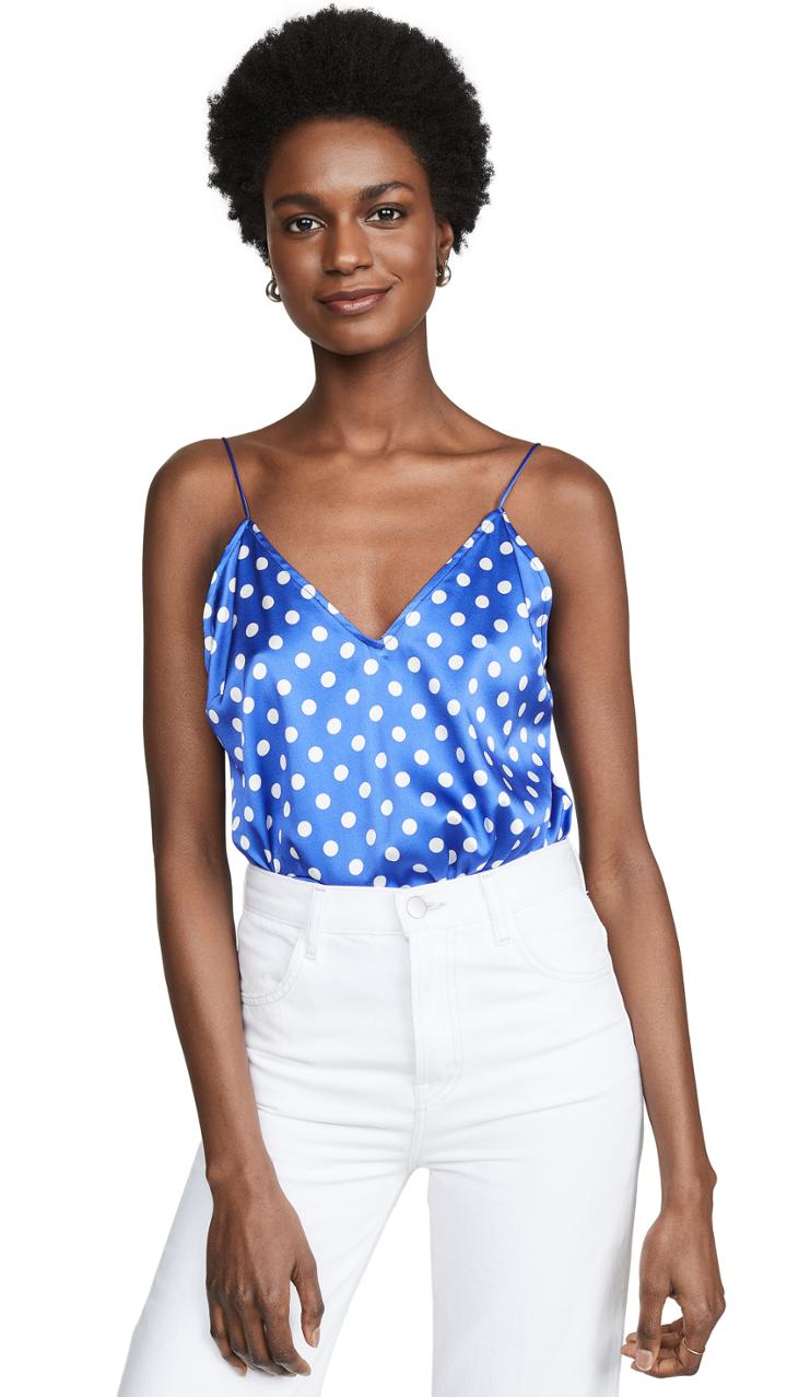 Caroline Constas Slip Tank Bodysuit