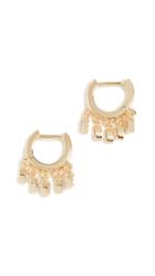 Jules Smith Tear Drop Huggy Earrings