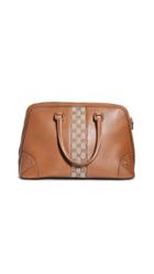 What Goes Around Comes Around Gucci Brown Leather Handbag