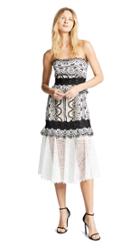 Sea Lola Lace Strapless Midi Dress