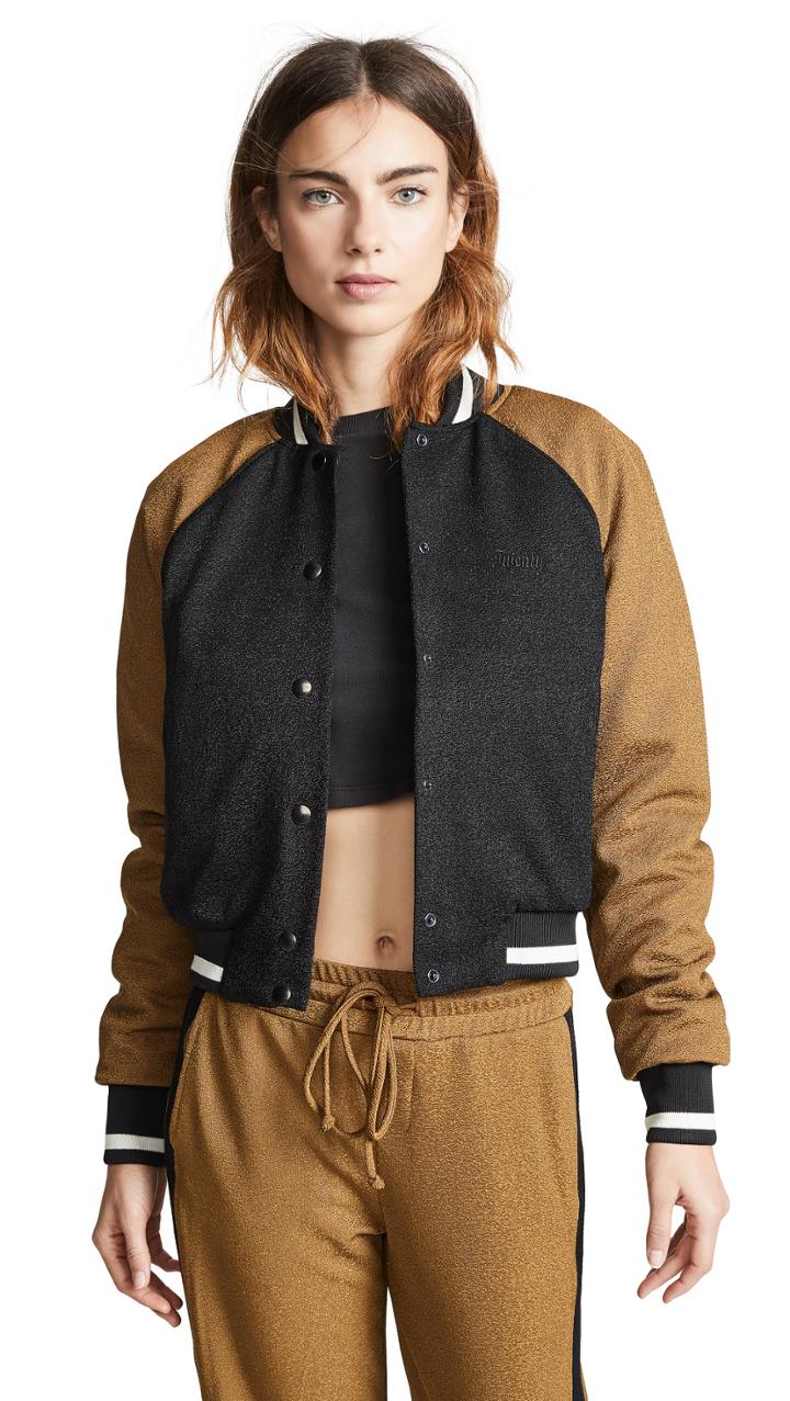 Twenty Tees Kent Crepe Varsity Jacket