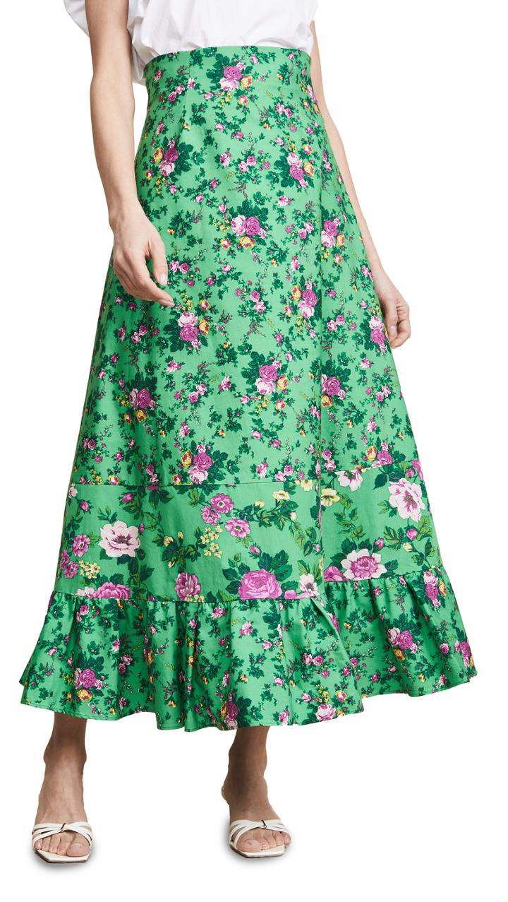 Leur Logette Fairy Rose Maxi Skirt