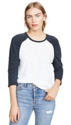 Goldie Ruched Baseball Tee
