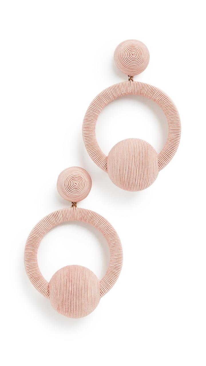 Rebecca De Ravenel Hoop La La Earrings