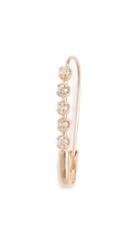 Loren Stewart Diamond Safety Pin Earring