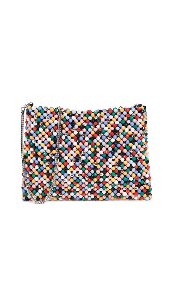 Loeffler Randall Beaded Pouch