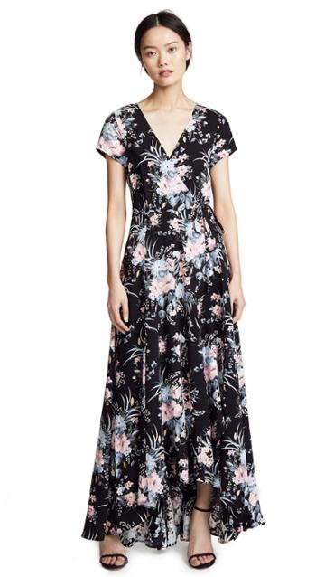 One By Auguste One By Scarlett Wrap Maxi Dress