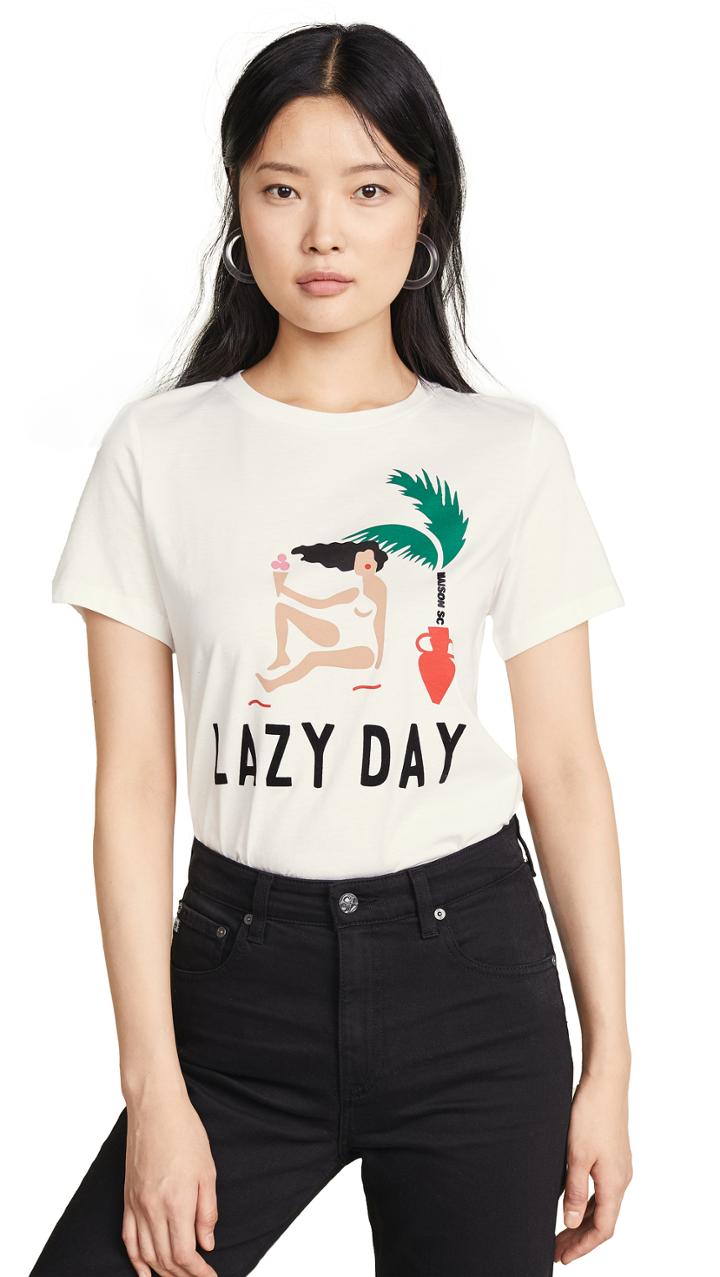 Scotch Soda Maison Scotch Lazy Day Tee