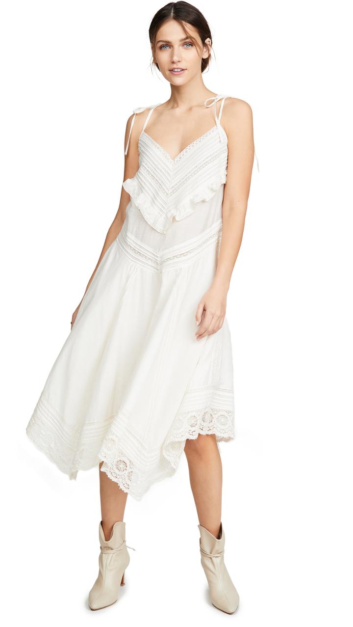 Zadig Voltaire Ruffle And Lace Dress