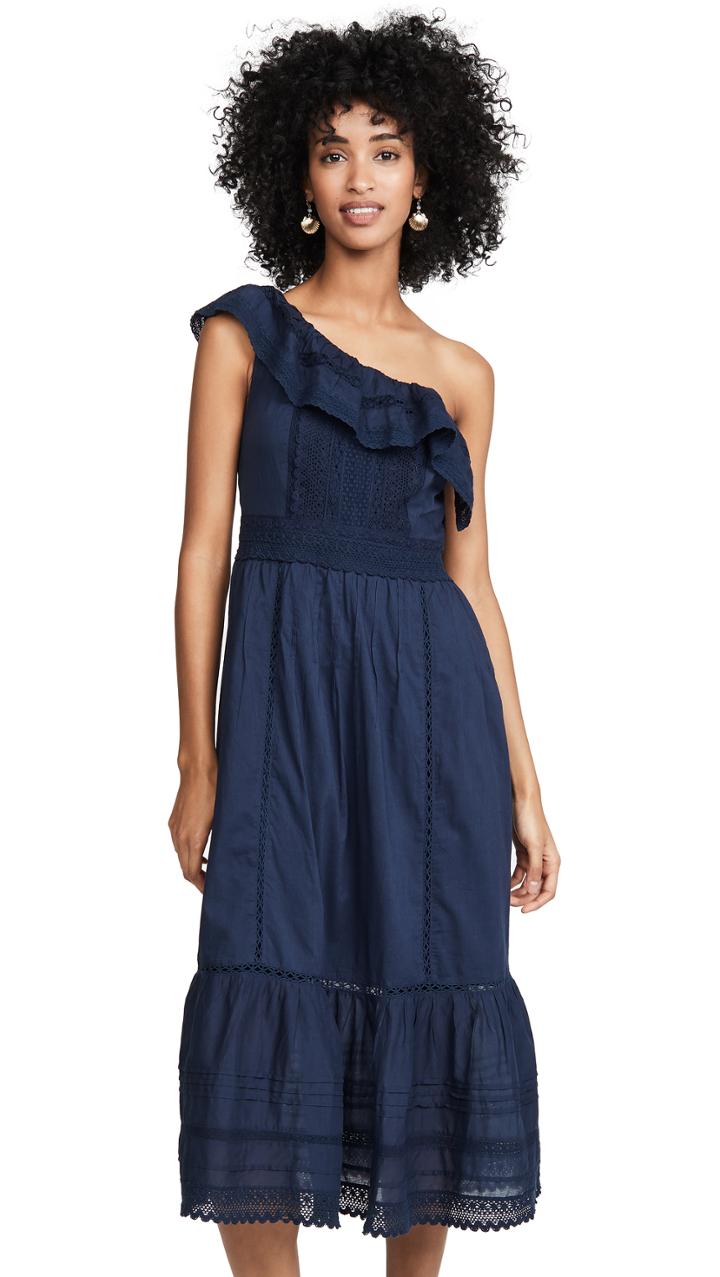 Velvet Coco One Shoulder Dress