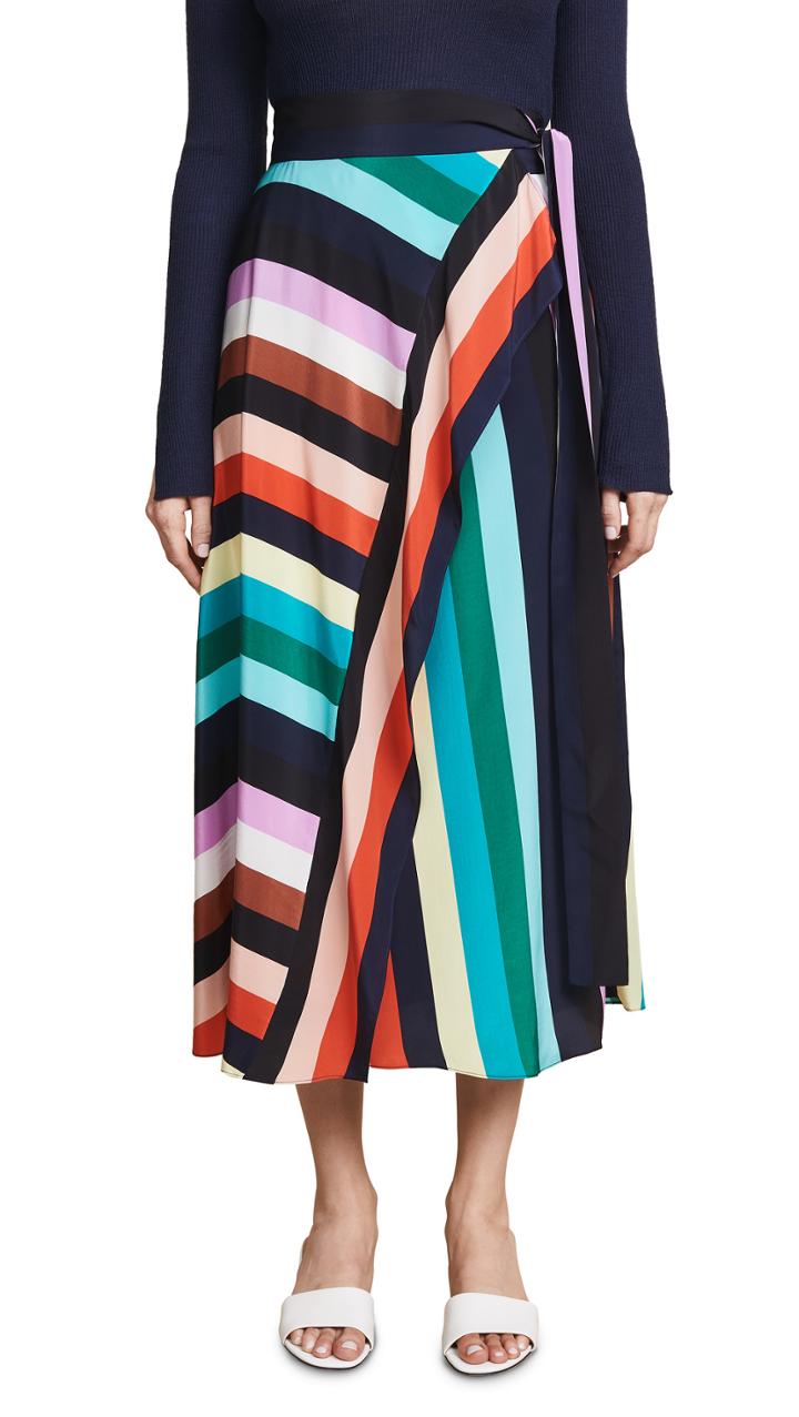 Diane Von Furstenberg Draped Skirt