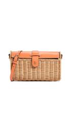 Frances Valentine Betsy Wicker Crossbody Bag