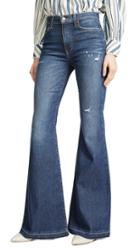 Alice Olivia Jeans Beautiful High Rise Bell Bottom Jeans