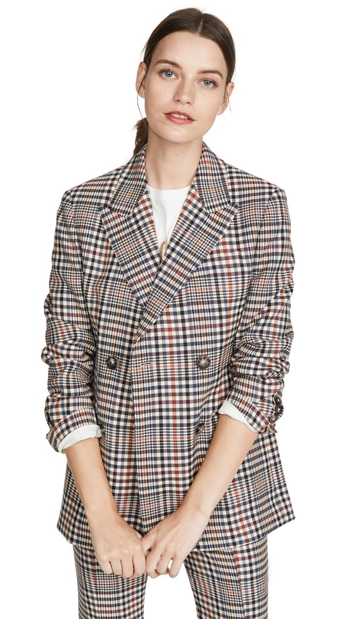 Edition10 Wales Check Blazer