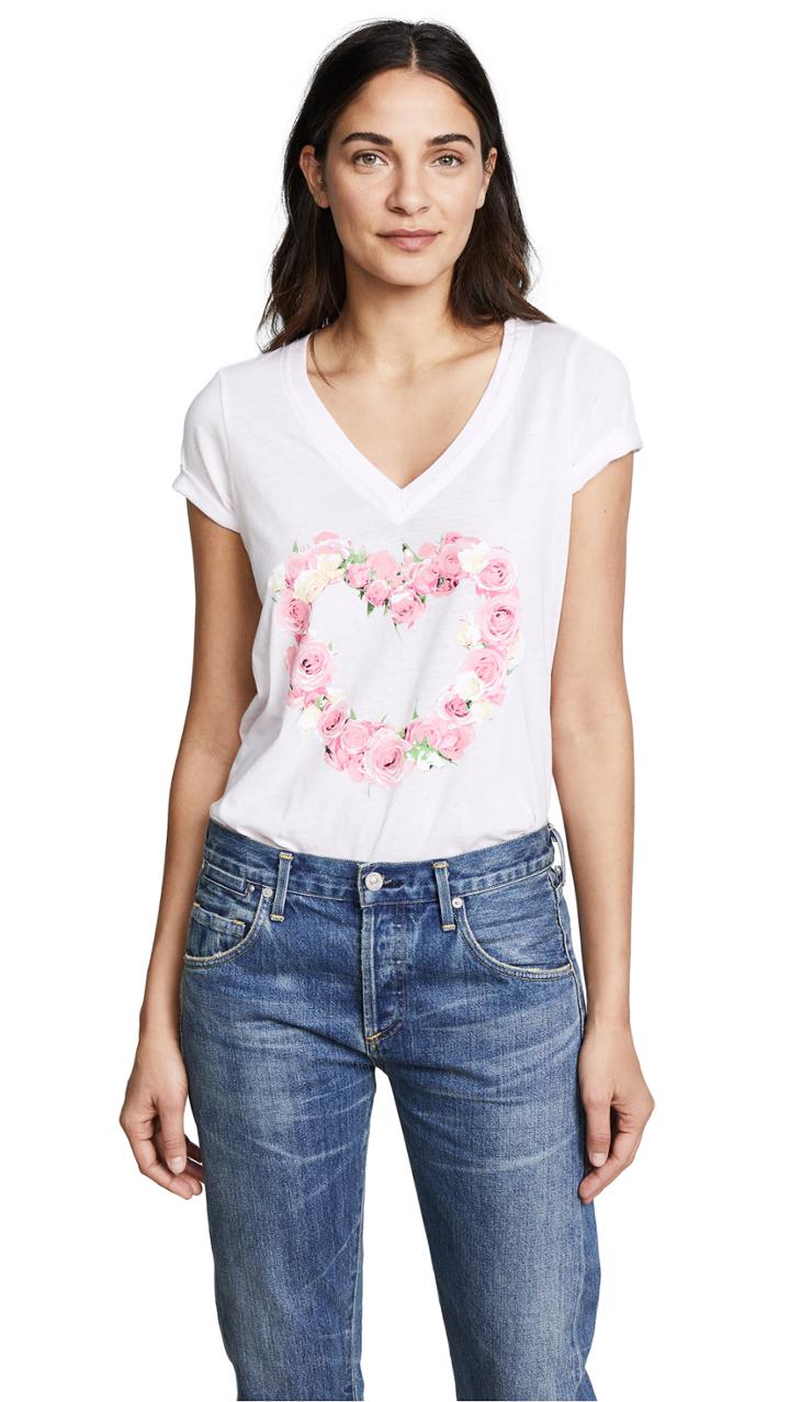 Chaser Bouquet Heart Tee