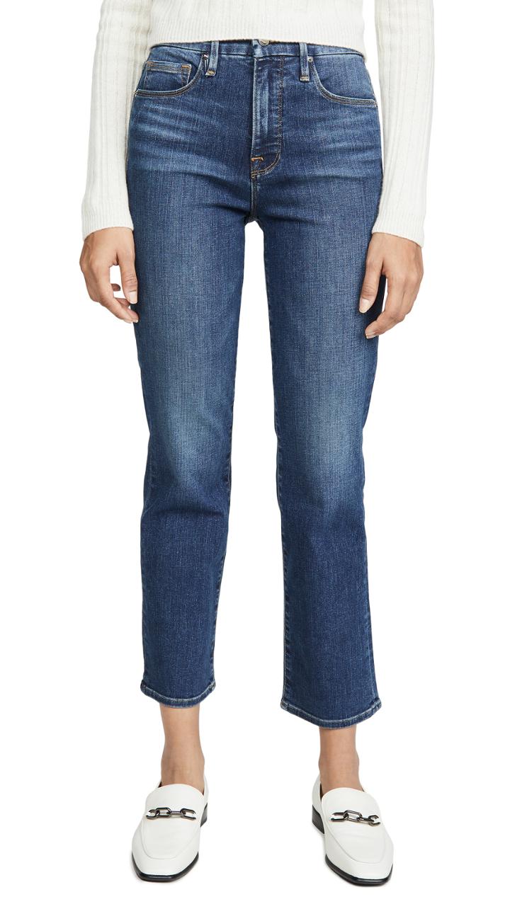Good American Good Straight Jeans