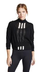 Y 3 Layered Knit Crop Sweater