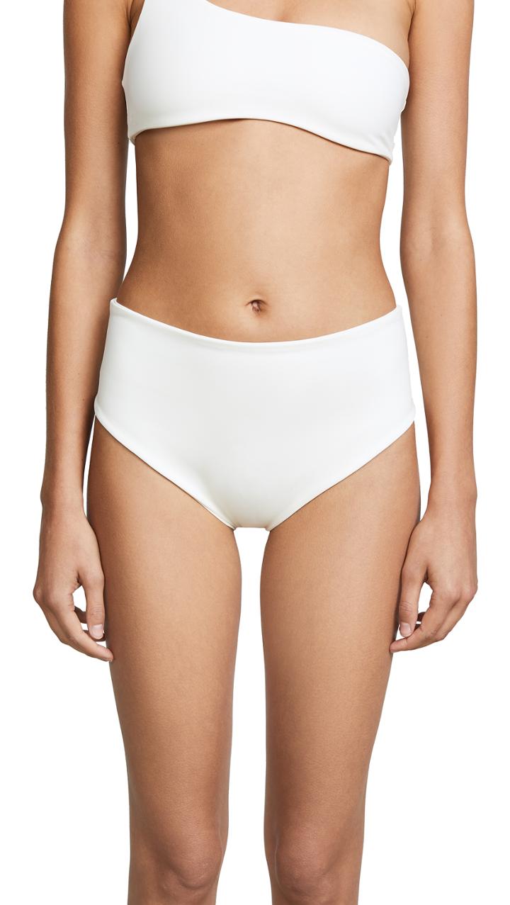 Solid Striped Swim Team Isabeli Bikini Bottoms