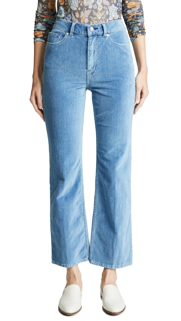 La Vie Rebecca Taylor Velveteen Jeans