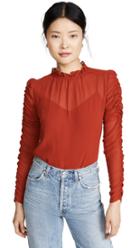 See By Chloe Ruffle Neck Blouse